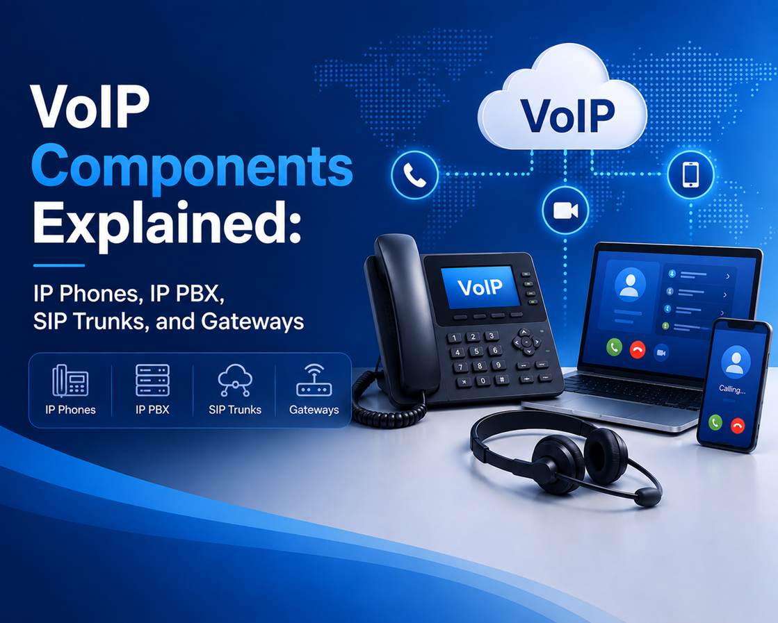 Article 3: VoIP Components Explained: IP Phones, IP PBX, SIP Trunks, and Gateways