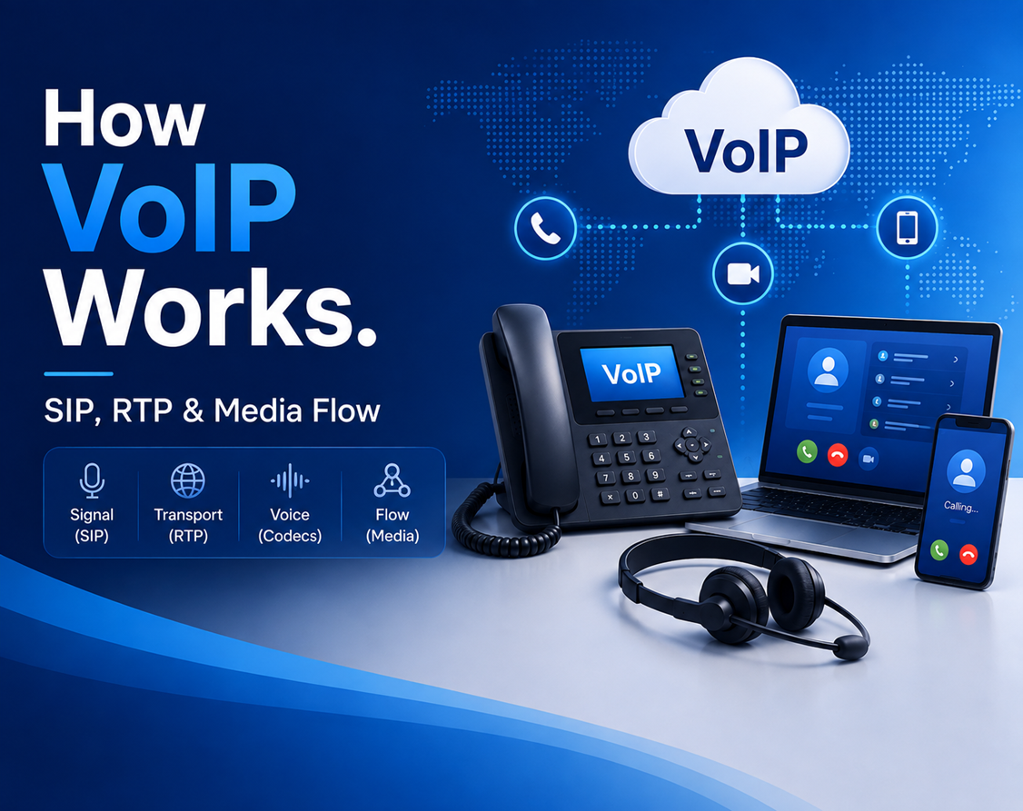 Article 2: How VoIP Works: SIP, RTP & Media Flow